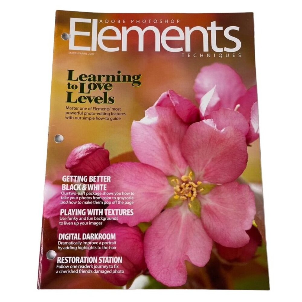 Adobe Photoshop Elements Techniques Magazine u Mar Apr 2009 Levels